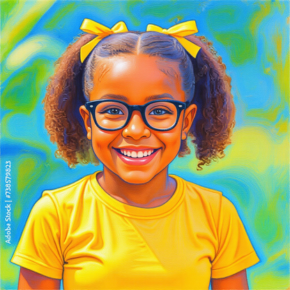 Your Child's Face - 1 Photo Conversion for your Personalized Craft Projects - Digital Download Product