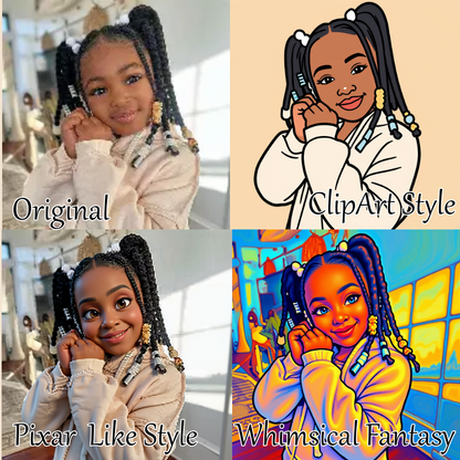 Your Kid! Their Face! Their Story! Personalized Story FlipBook for Your Child! 20 Page Digital Download!