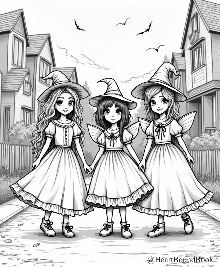 25 Halloween Coloring Pages for Ages 5-7 [Digital Download Product]