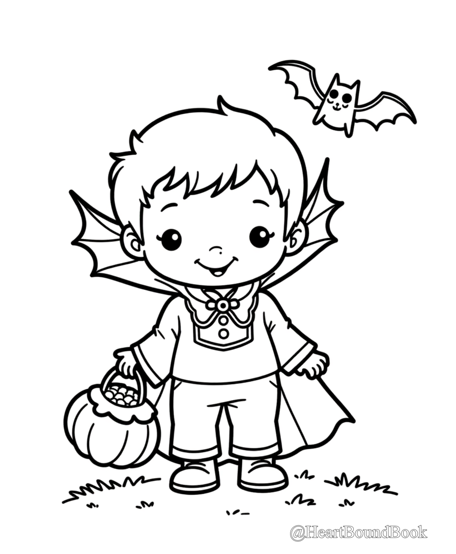 25 Halloween Coloring Pages for Ages 3-5 [Digital Download Product]
