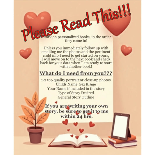 Your Kid! Their Face! Their Story! Personalized Story FlipBook for Your Child! 20 Page Digital Download!